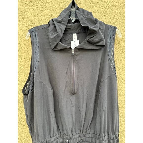Ideology Black Sleeveless Hooded Active Dress 3X UPF 50+ - Picture 4 of 12